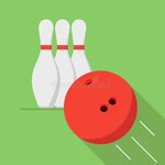 Bowling Pin Ball Poster Stock Illustrations - 1,230 Bowling 